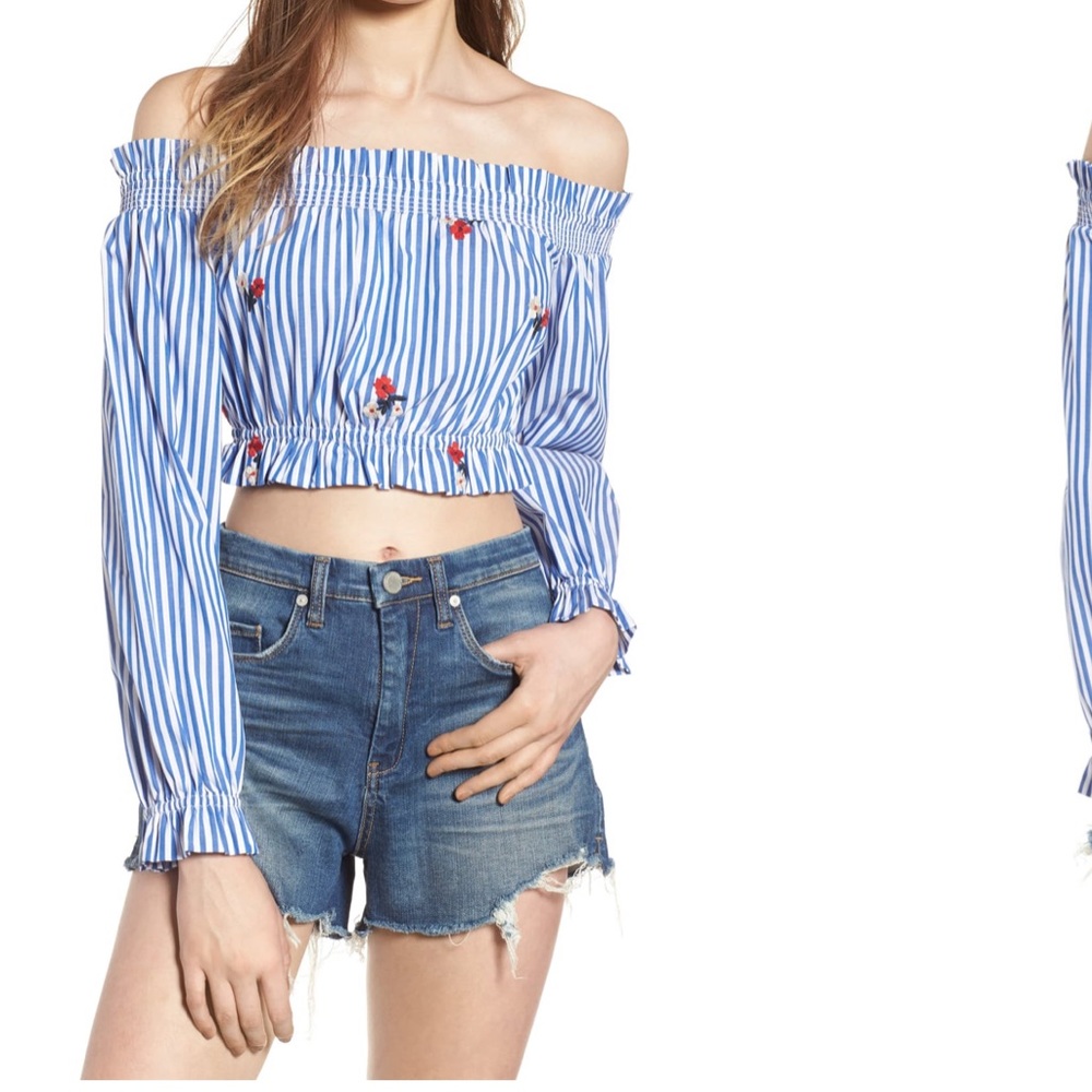 NWT Chloe & Katie crop top, Sz S